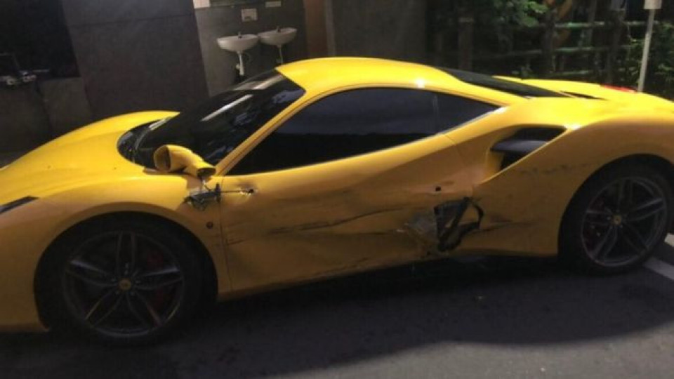Sympathy for overworked Taiwan man who ploughed into Ferraris