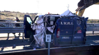 Italy crime: Gang rips open security van with diggers near Bari