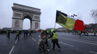 Gilets Jaunes stage ninth round of protests in France