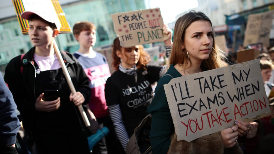 The school climate change strikes are inspiring – but they should shame us Jonathan Freedland