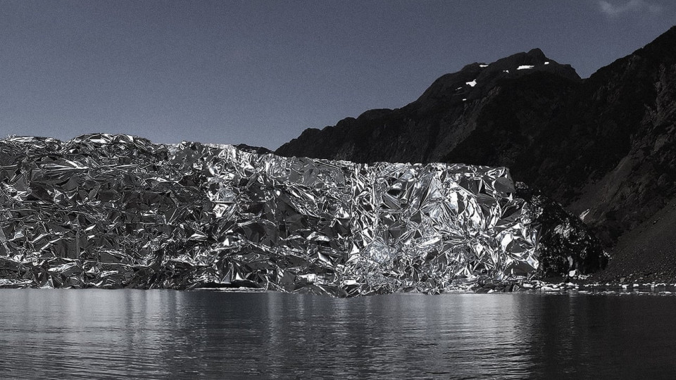 From foil-wrapped glaciers to the Alpine storm cyclist: the artists fighting climate change