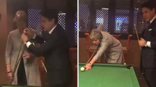 Theresa May plays pool with Italian prime minister Conte at Egypt summit: ‘I’ll be hopeless’