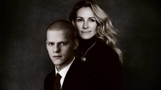 Highly relatable: Julia Roberts and Lucas Hedges on their family affair