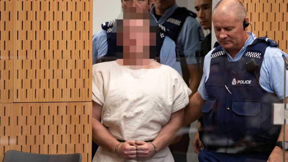 Man charged with mosque murders in Christchurch had white supremacist symbols on guns