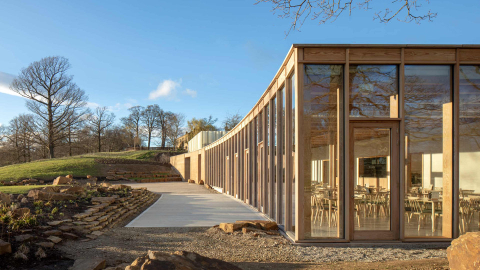 Art you can have a cuppa in: Yorkshire Sculpture Park's Weston visitor centre