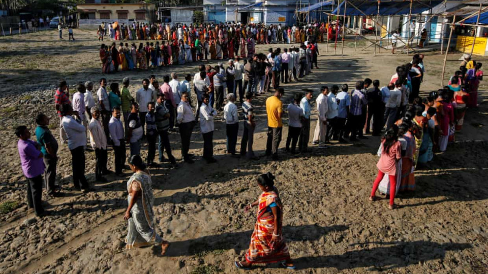 India election 2019: nearly a billion people begin marathon vote to decide Modi's fate