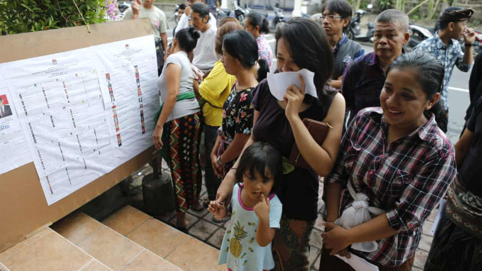 Indonesia's biggest election under way as 193 million march to polls