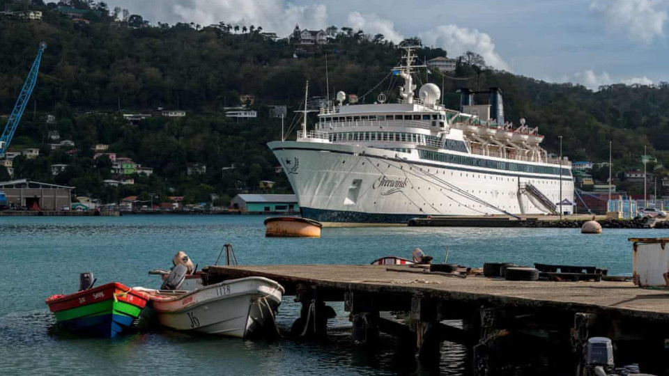 Scientology cruise ship leaves St Lucia after measles quarantine