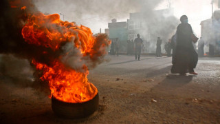 'Heavy gunfire' and 'casualties' in Khartoum after anti-army protests