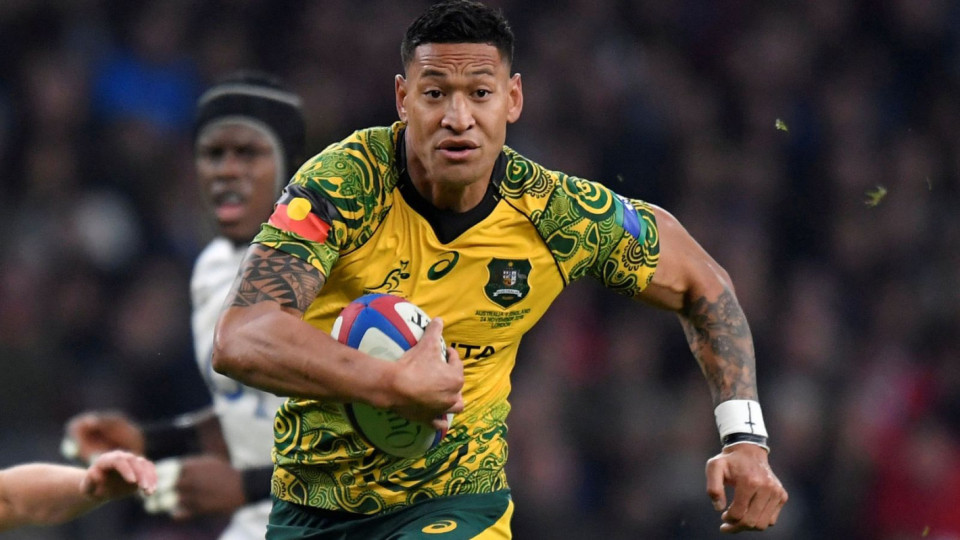 Israel Folau: Sacked Australian rugby star's new fundraiser earning $1,000 a minute