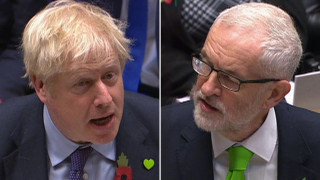 General election: Boris Johnson and Jeremy Corbyn clash over NHS at pre-poll PMQs