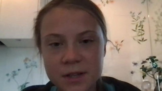 Greta Thunberg says claims that UK is a climate leader are 'a lie' as UNICEF report finds one billion children at 'high risk' from climate impacts