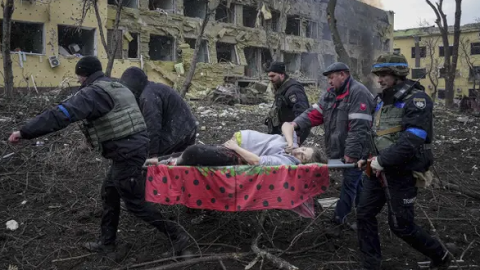 After the Russian Attack on a Maternity Hospital: A Pregnant Woman and Her Baby Died