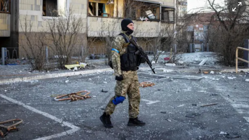 More Than 20 People Killed In a Russian Airstrike Against a School in Ukraine
