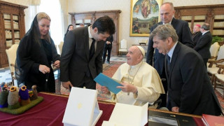 Pope Francis meets with the Prime Minister of Bulgaria