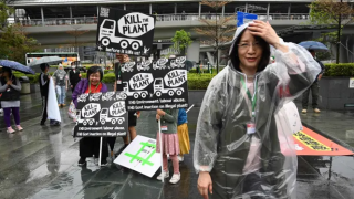 First Protest in Hong Kong for Years